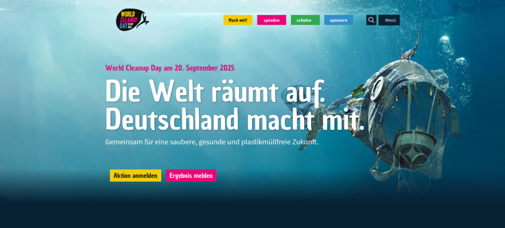 World Cleanup Day - Die Welt räumt auf und Deutschland macht mit!