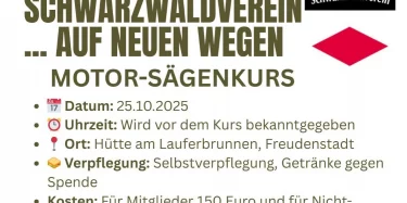 Motorsägekurs