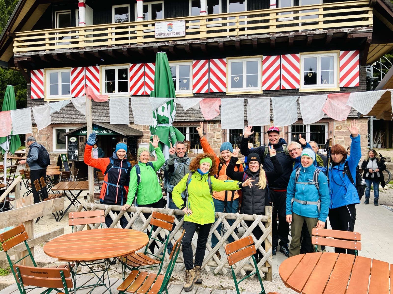 Darmstädter Hütte_10 km geschafft