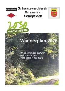 Wanderplan 2026