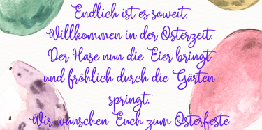 Frohe Ostern