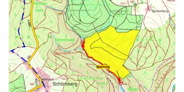 Karte_Sperrung_Radweg_Lohmühlewiesenweg